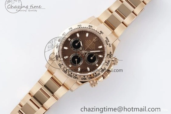 MiroTime 0515 Daytona 116505 BTF 1:1 Best Edition Brown Dial on RG Bracelet SA Original 2117